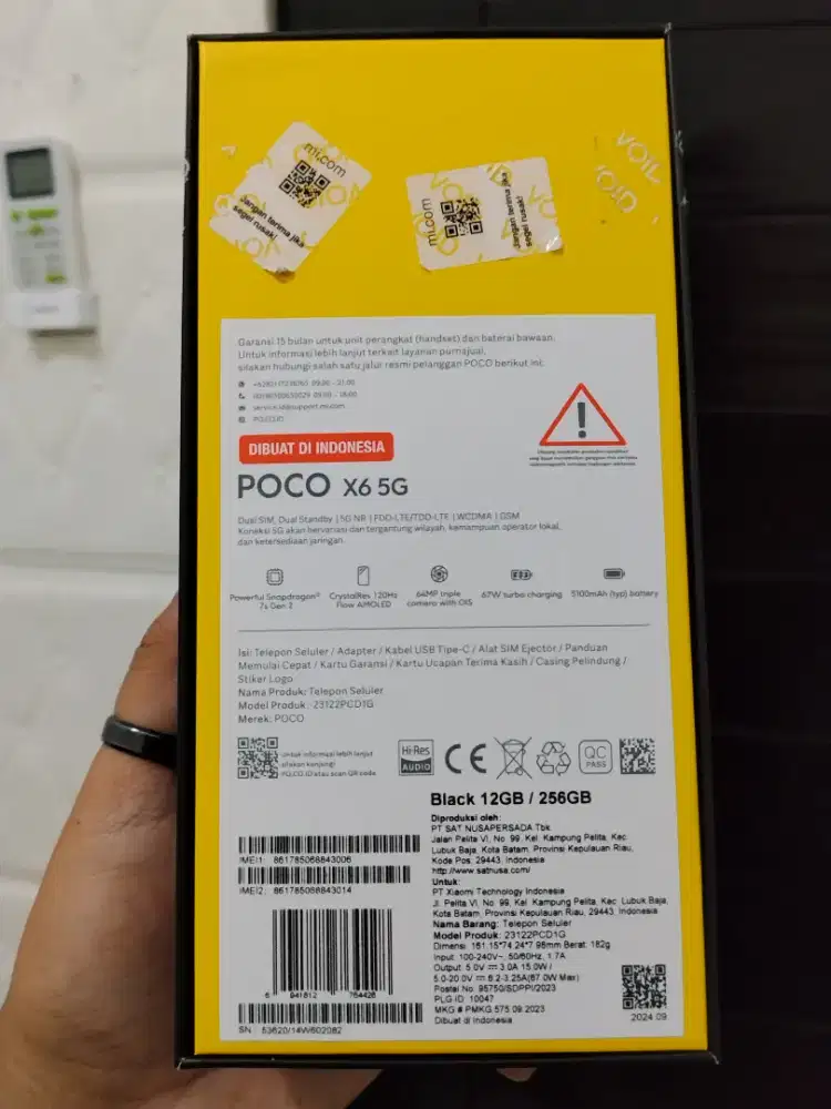 POCO X6 5G 12/256GB
