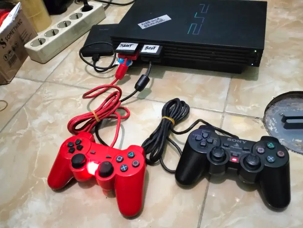 PS2 fat seri 10ribu MC boot Hardisk External 500GB