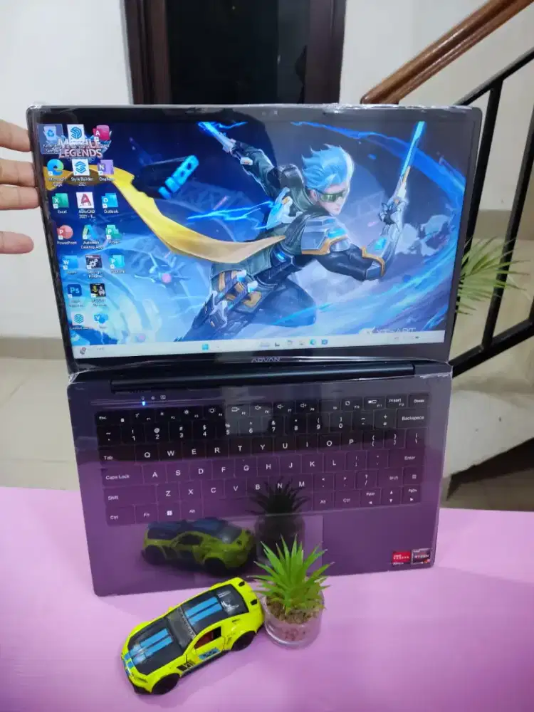 Laptop Advan Soulmate 1405 Superslim FULLSET RAM 8Gb/SSD