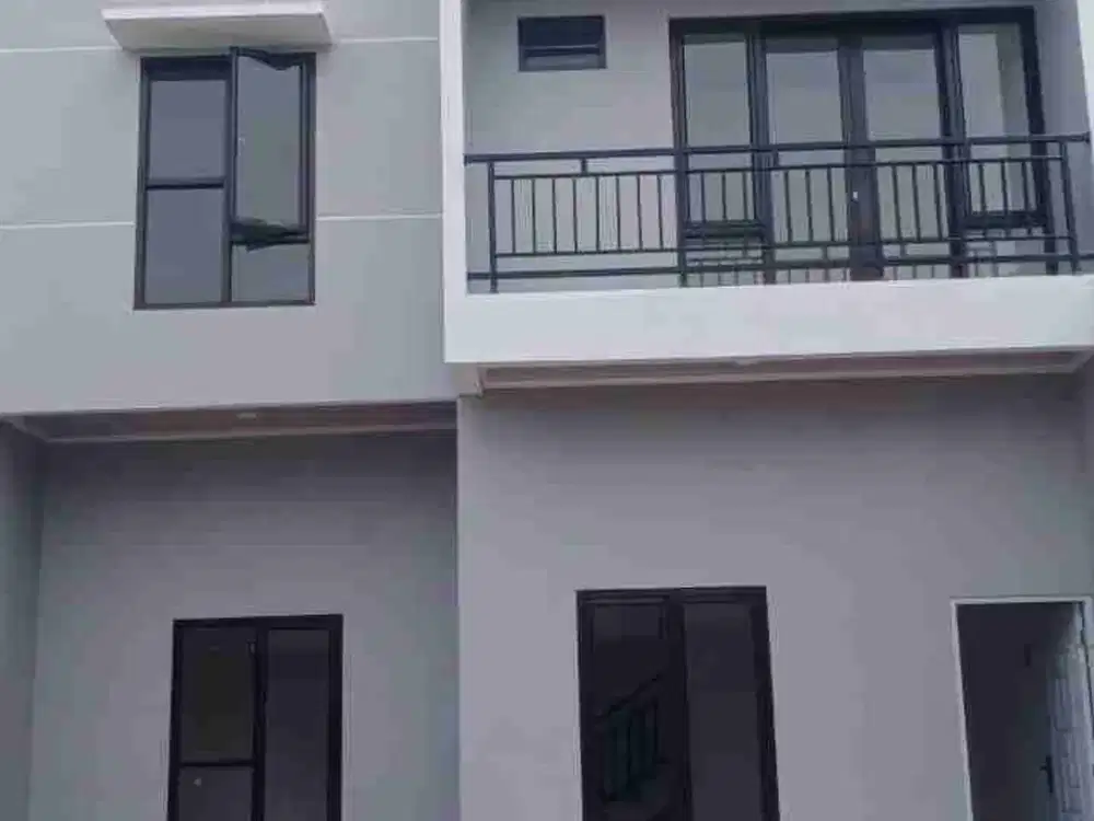 RUMAH 2LT SIAP HUNI DI CINANGKA DKT TOL/BANDARA PONDOK CABE DAN KAMPUS UT