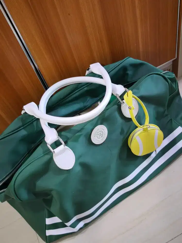 Padel bag cristy Ng duffle bag green