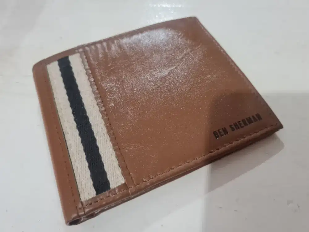 Dompet Coklat Ben Sherman Wallet Original Like New