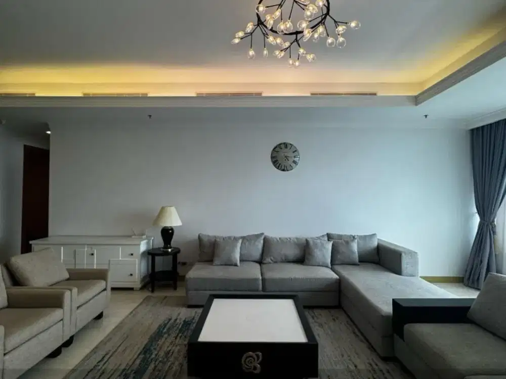 FOR RENT! Kempinski Residence High Floor High Floor 3BR with Private Access to Grand Indonesia Mall