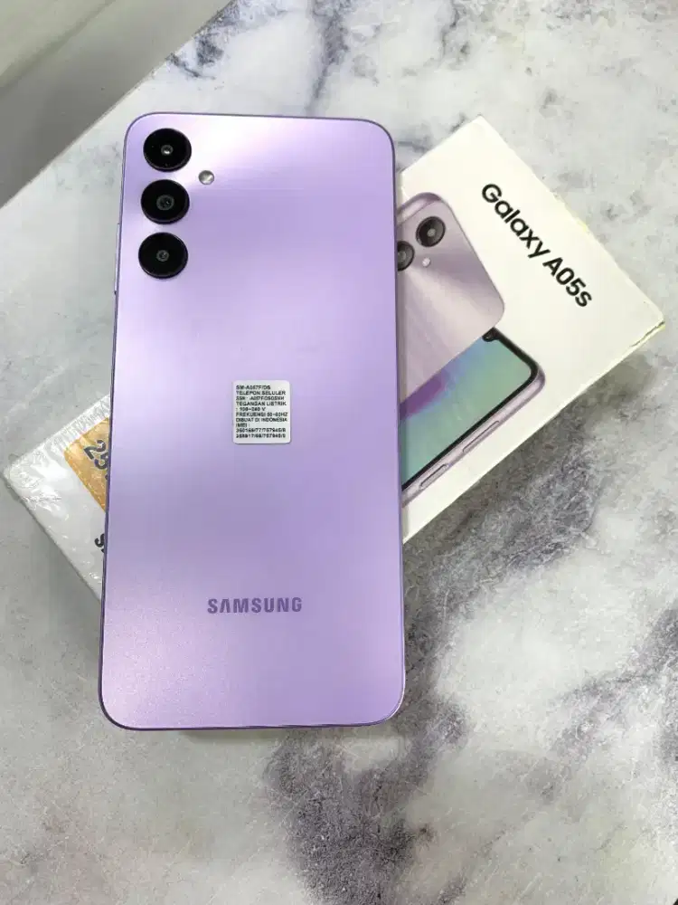 Samsung A05s 6/128 ungu sein lengkap