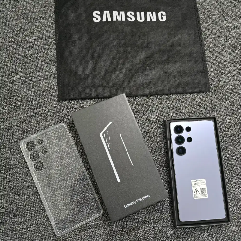 Samsung S25 ultra 256GB Garansi resmi sein