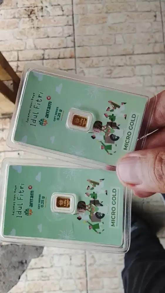 Antam hardinata edisi idul Fitri 0.25 gr