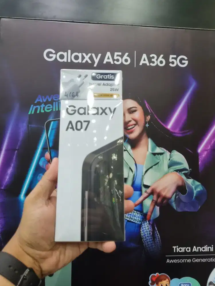 PROMO RAMADHAN SAMSUNG A07 4/64 FREE SOFTCASE DAN TEMPER GLASS