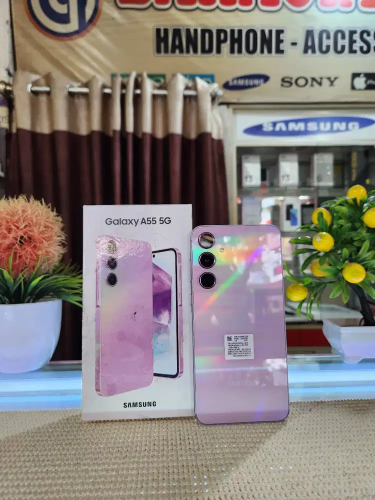 Samsung A55 5G Ram (8+8)16Gb/ 256Gb Fullset Like New Ori 100% Brgarans