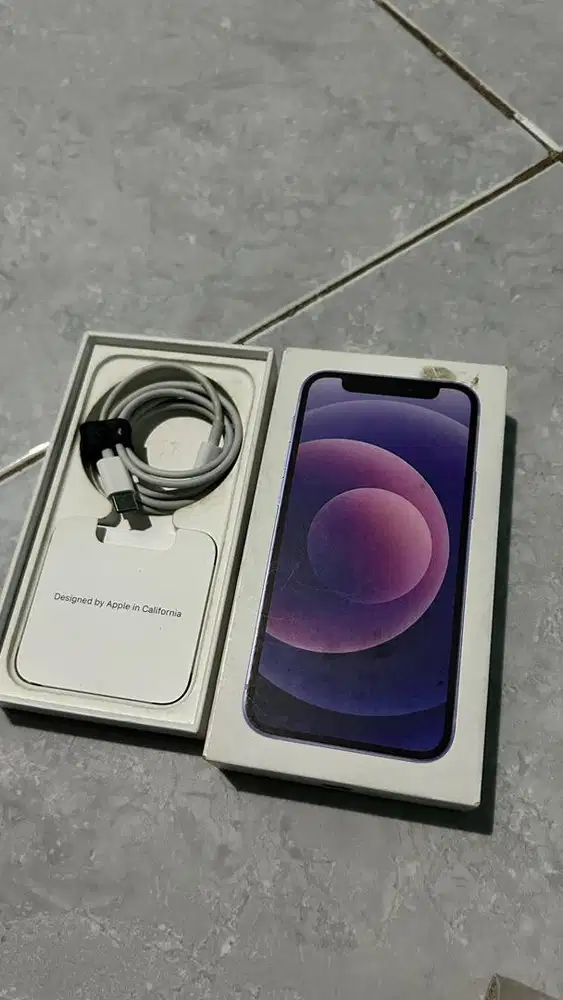 Iphone 12 Mini 128 Gb Ungu Digimap/Ibox