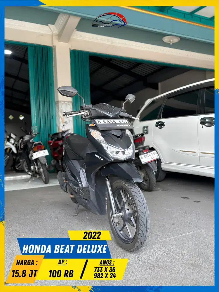 HONDA BEAT DELUXE 2022 MANTAP MASZEHH HIKMAH MOTOR KEPUH MALANG