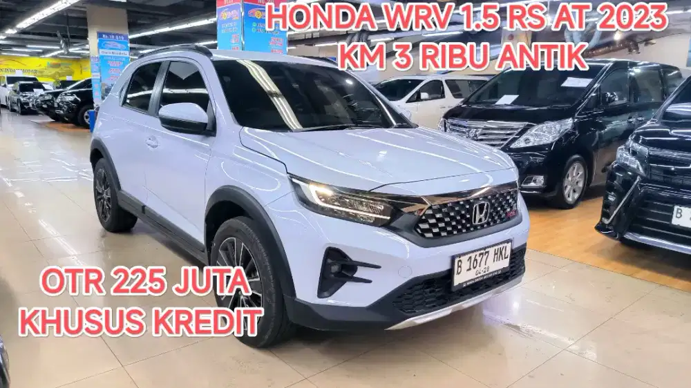 Km 3 ribu HONDA WRV 1.5 RS AT 2023 KONDISI ISTIMEWA
