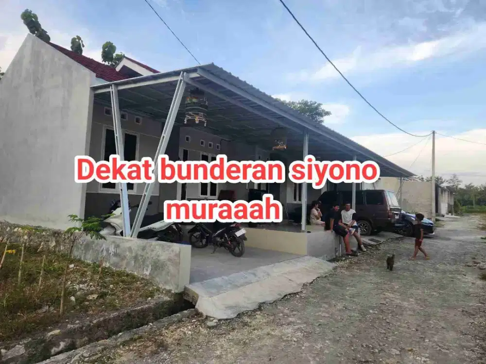 Rumah asri dekat kota wonosari