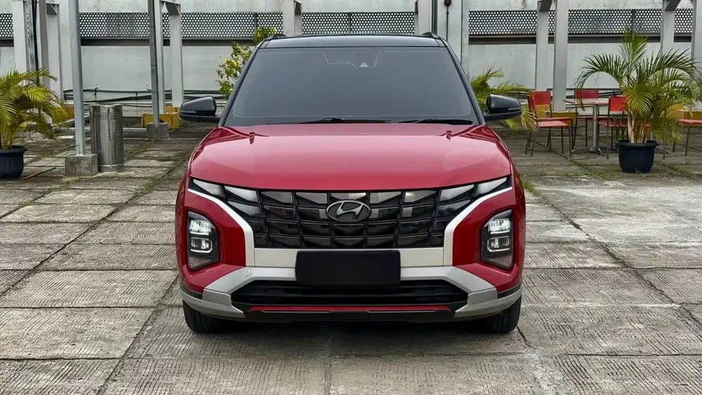 Hyundai Creta Prime Two Tone 1.5 2022 AT Red Low KM!!!