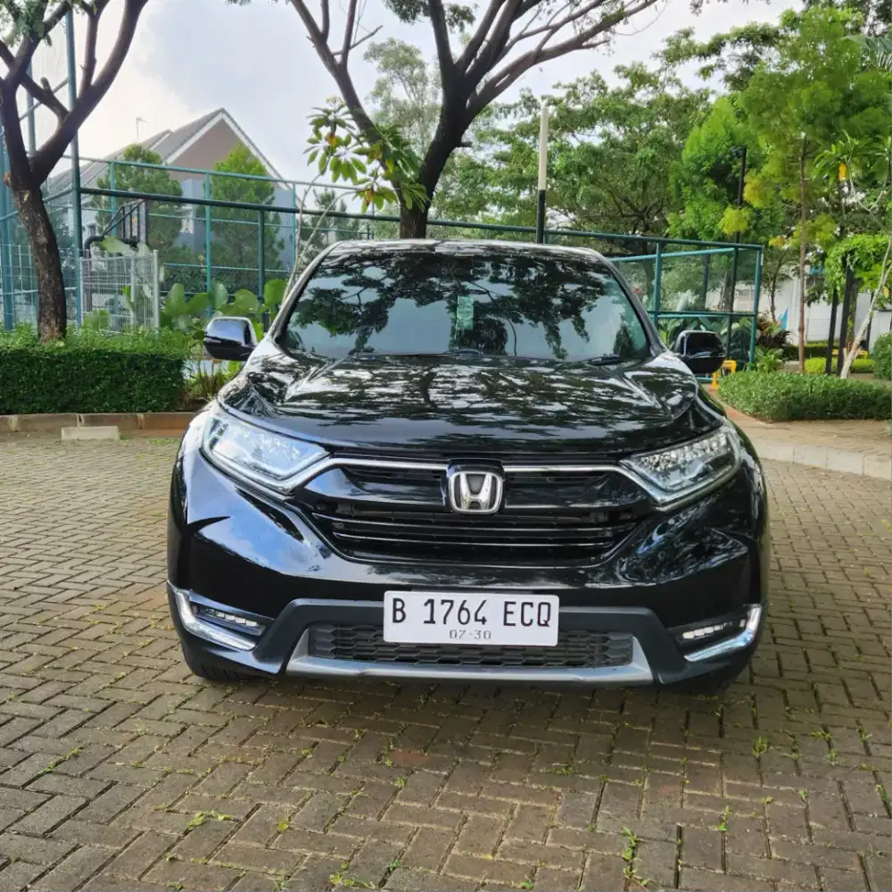 [Jual] Honda CRV Turbo Prestige 2017 - Hitam - Low KM 50k - B Depok
