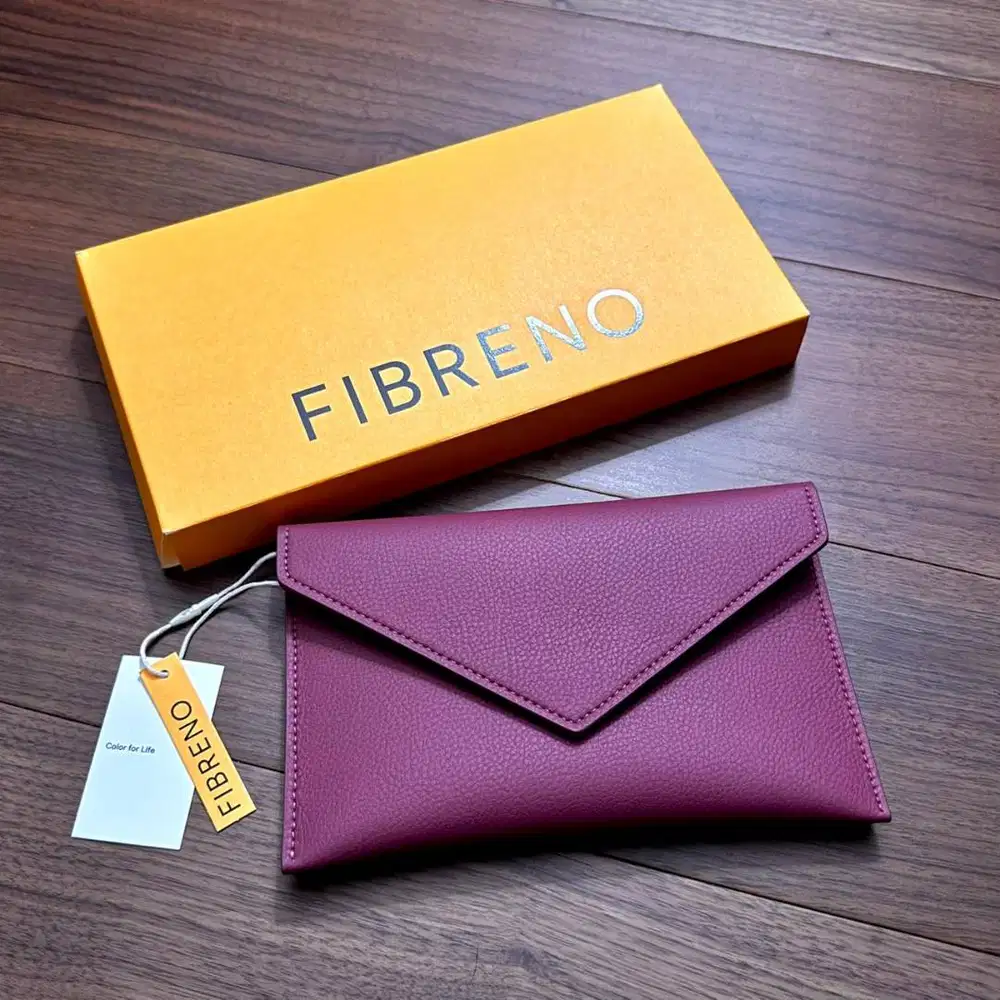 Fibreno Bank Book Case 05 Cherry Pink (Wallet Dompet)