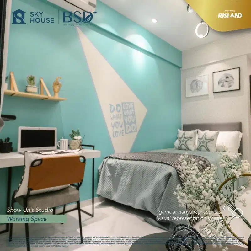 DIJUAL BU APARTMENT SKYHOUSE BSD TYPE STUDIO