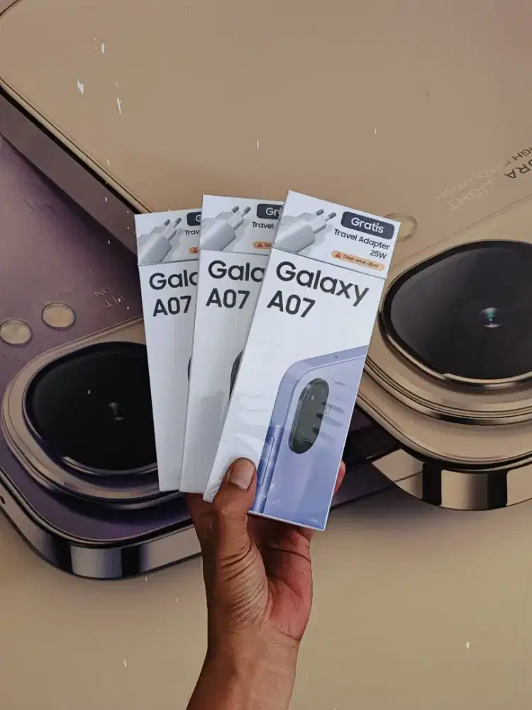 Berminat silahkan WA Samsung Galaxy A07 4/64 Garansi resmi 1thn