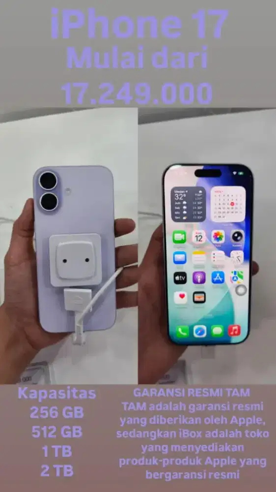 IPHONE 17 HOME KREDIT INDONESIA