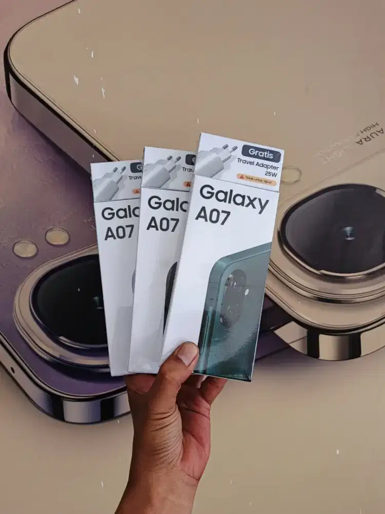 Berminat silahkan WA Samsung Galaxy A07 6/128 Garansi resmi 1thn