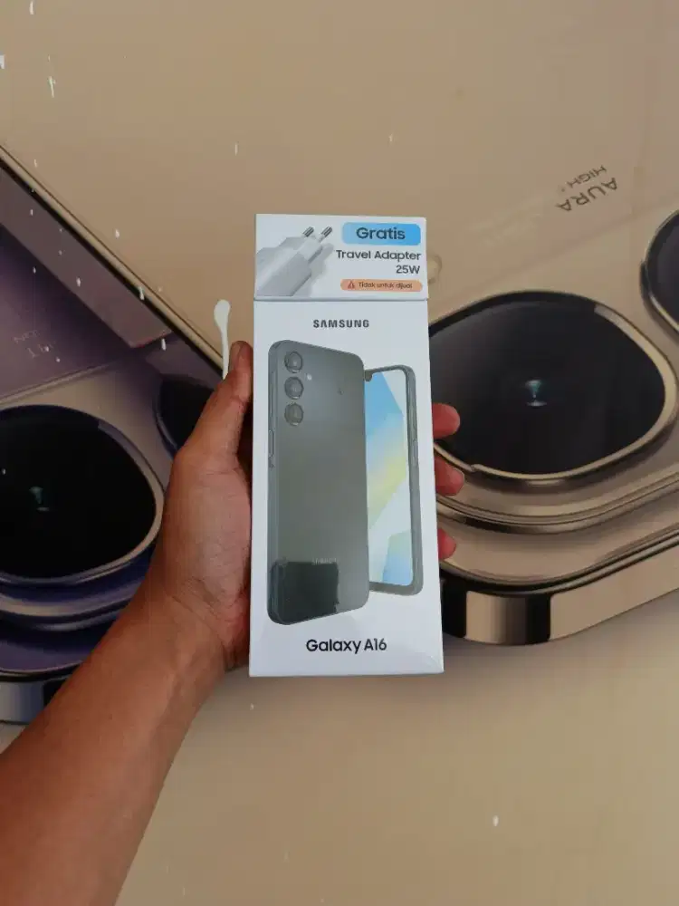 Berminat silahkan WA Samsung Galaxy A16 8/128 Garansi resmi 1thn