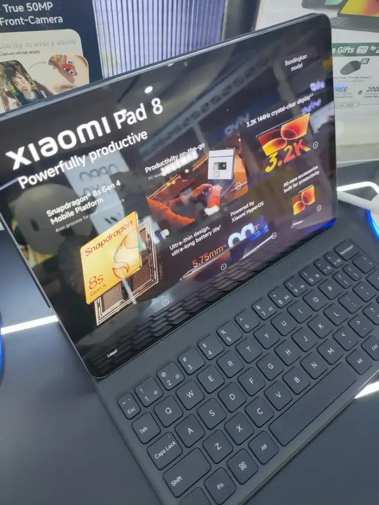 Xiaomi pad 8 include keyboard promo