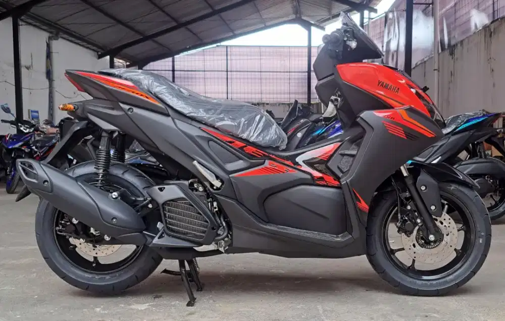 [ Motor Baru ] aerox alfha 155cc vva merah