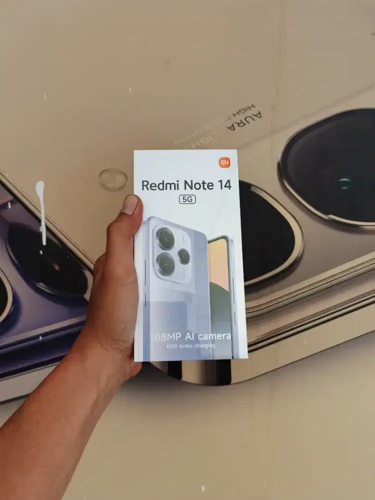 Berminat silahkan WA Xiaomi Redmi Note 14 5G 12/512 Garansi 15bln