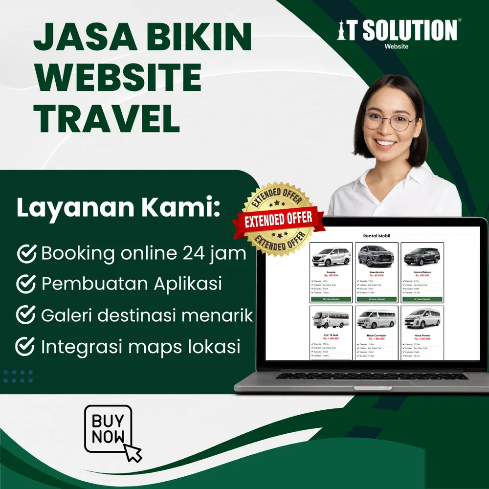 Jasa Bikin Website Travel – Sistem Booking Online Profesional