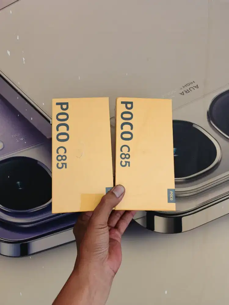 Berminat silahkan WA Poco C85 NFC 6+6/128 Garansi resmi 15bln