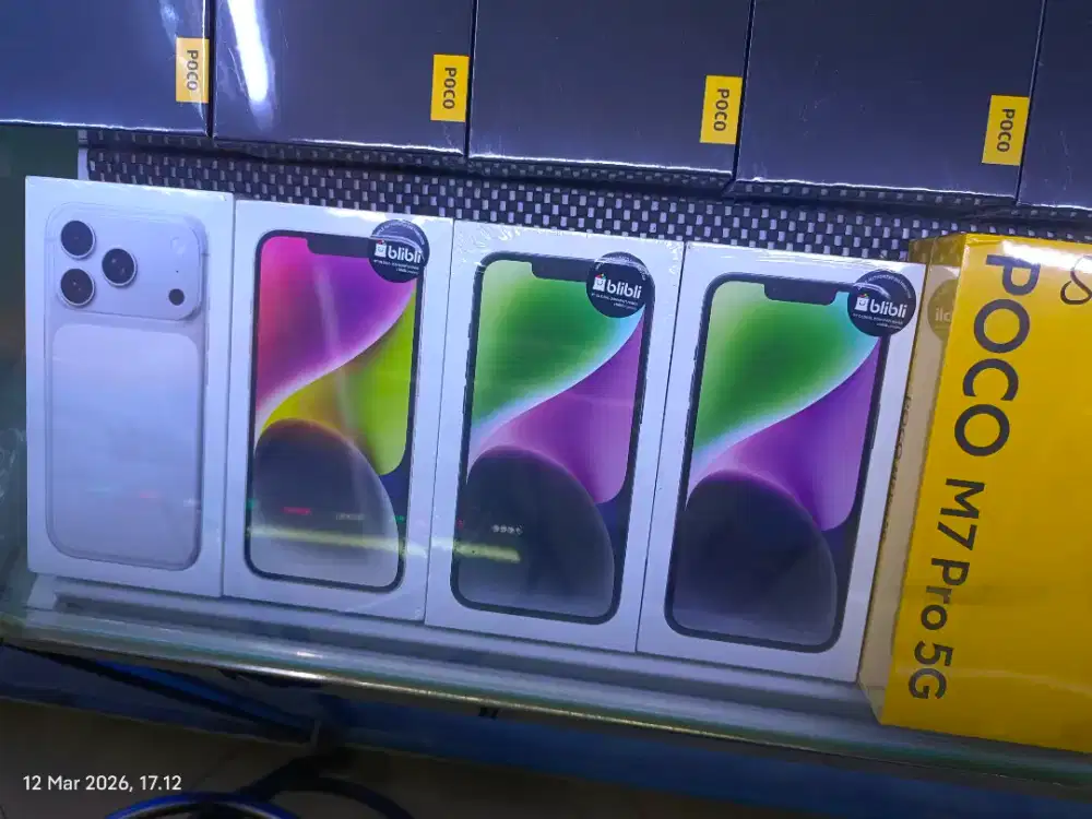 iPhone 14 new BNIB garansi resmi 1 tahun