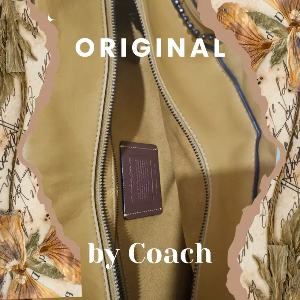 Tas fashion wanita merk Coach (Original)