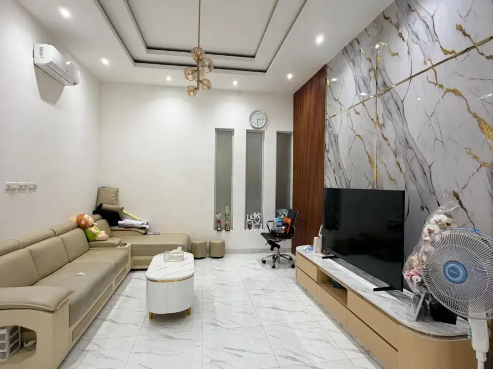 NL.405 - Murah !! Dijual Rumah Minimalis 8x13 Sudah Full Renovasi Siap Huni Hadap Barat di Sunter Agung