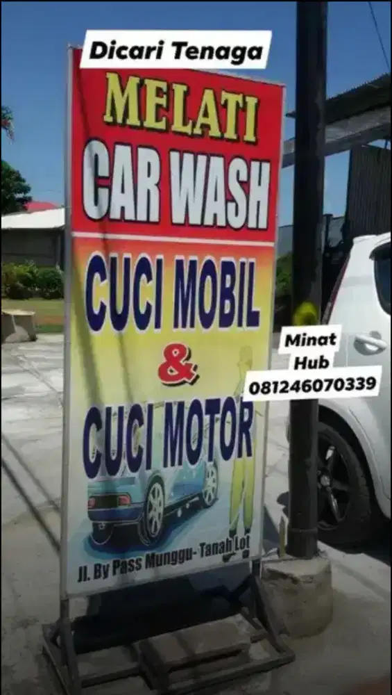 LOWONGAN KERJA CUCI MOBIL & MOTOR