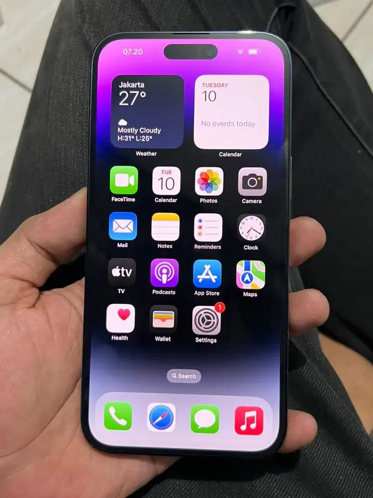 iPhone 14 Promax 128gb deep purple