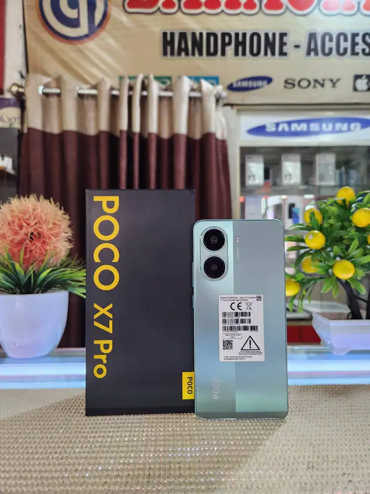 Poco X7 Pro 5G Ram 12+12Gb/ 512Gb Pemakaian 1 Bulan Like New Bergarans