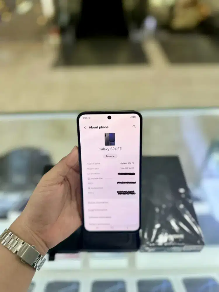 Samsung Galaxy S24 FE 8GB/256GB Graphite Garansi Resmi SEIN