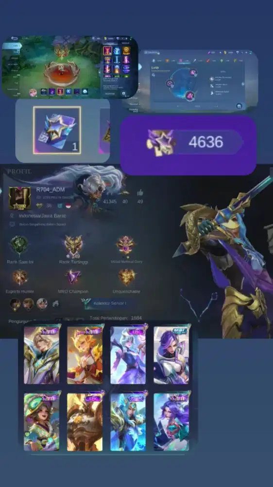 Akun Mobile legend EX Imo