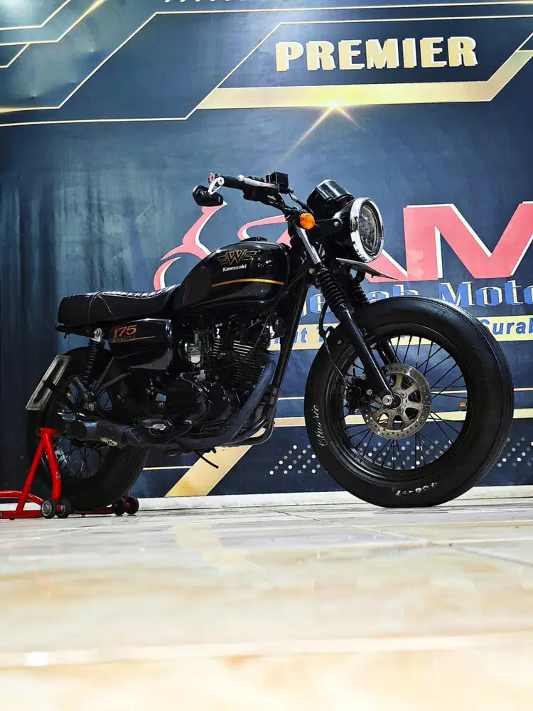 Kawasaki W175 SE Black style Reg 2023 dp 5jt an stock terbatas