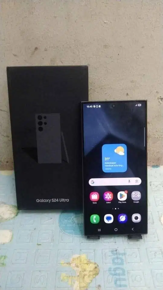 samsung z flip 6 256gb sein lengkap ori mulus