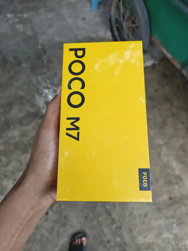 Poco M7 8/256 Batre 7000 mAh Baru Segel dus