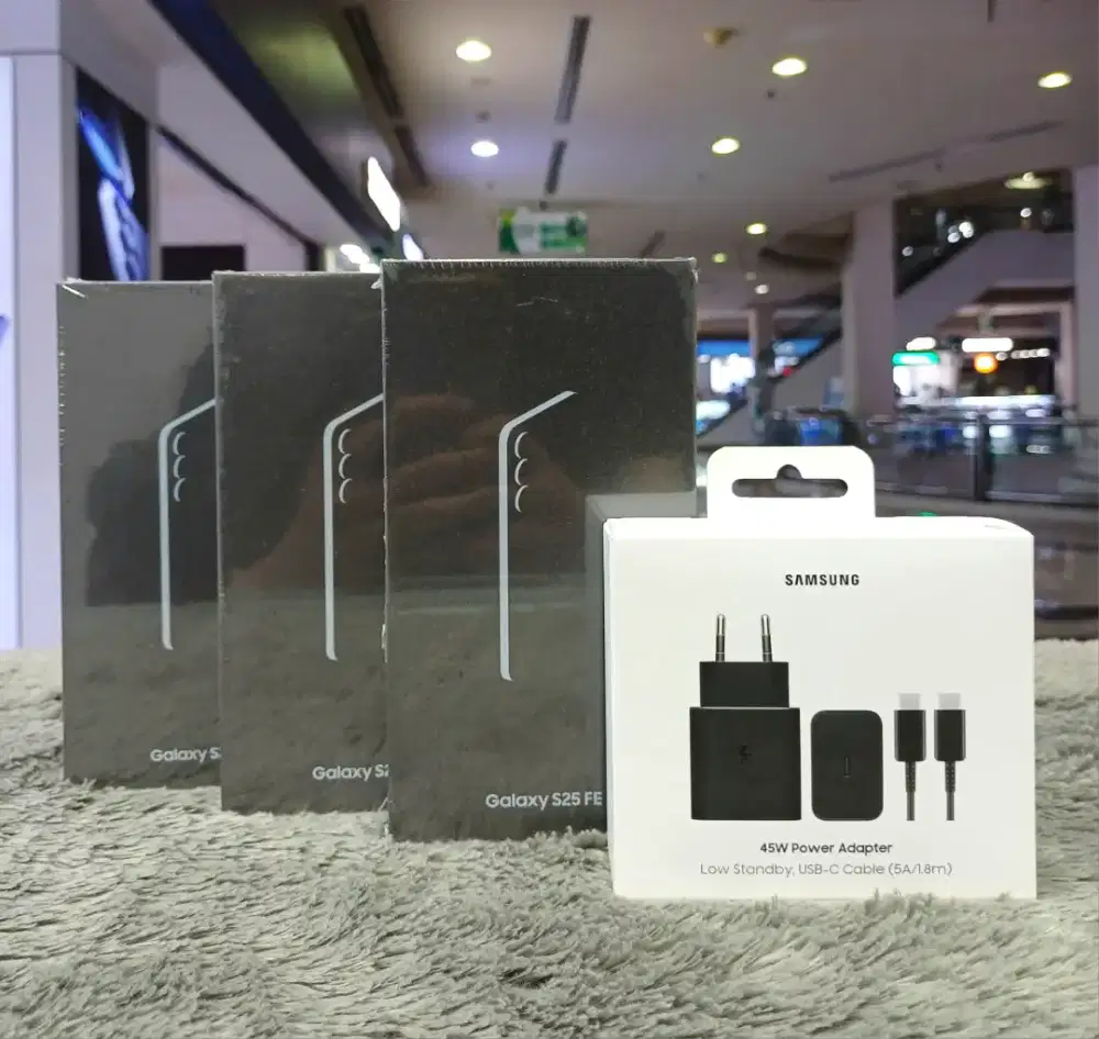 TERMURAH SAMSUNG S25 FE 5G 8/512GB FREE ADAPTER 45W ORIGINAL