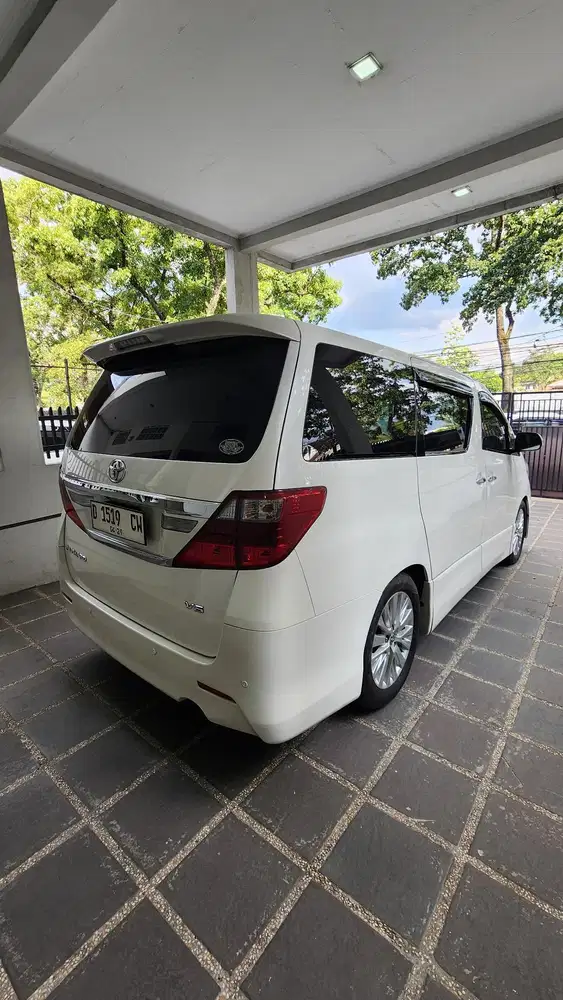 Toyota Alphard 2012 Bensin