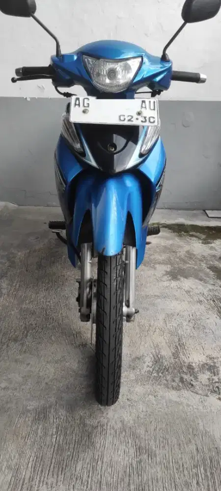 DIJUAL SUZUKI SMASH 2007 BIRU HITAM AG KOTA