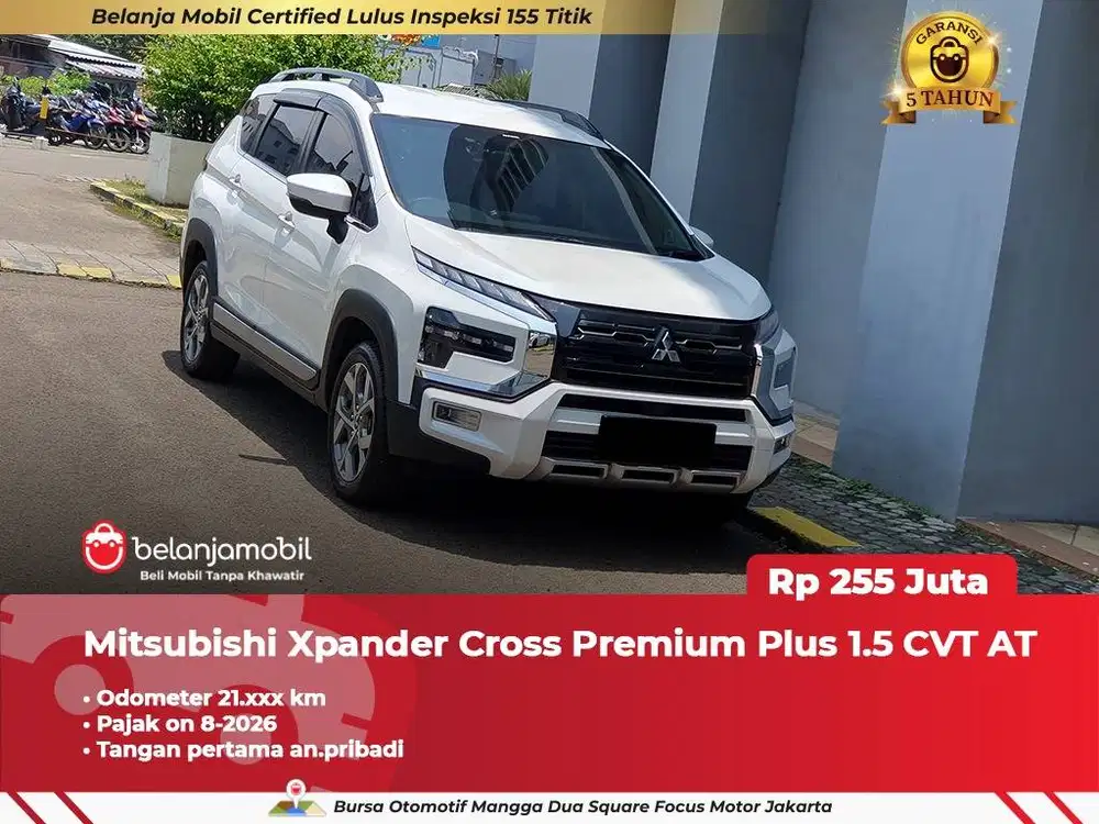 [ GARANSI 5TH ] Mitsubishi Xpander Cross Premium Plus 1.5 AT 2023/2024