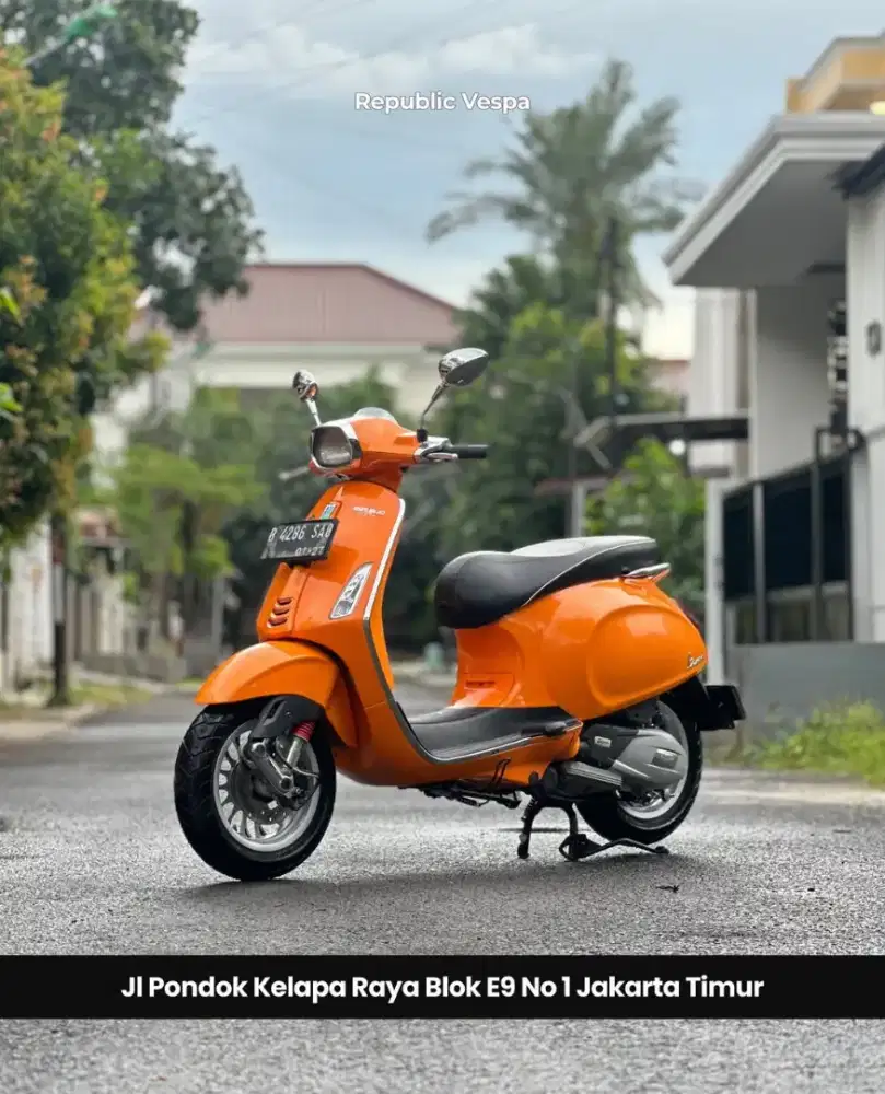 DIJUAL VESPA SPRINT 150 IGET THN 2016 PERFECT CONDITION