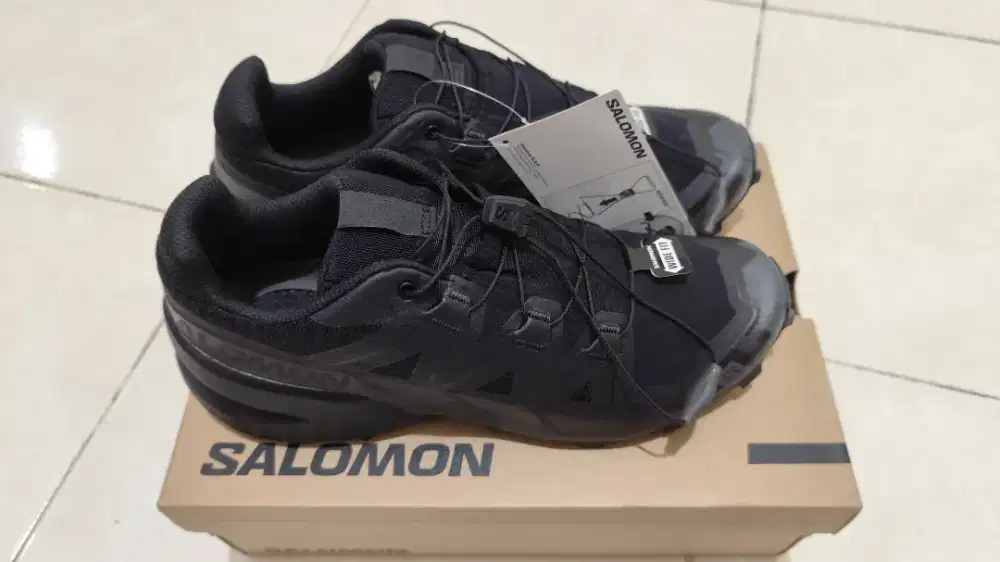 Sepatu Salomon Speedcross forced black phantom