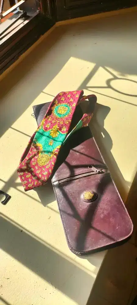 Vintage Tie Travel Case by Versace.