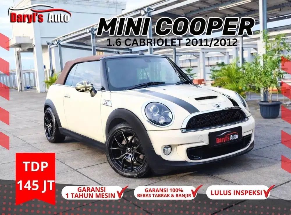 2012 Mini Cooper S Cabriolet 1.6 RARE ITEMS TDP 145 JT