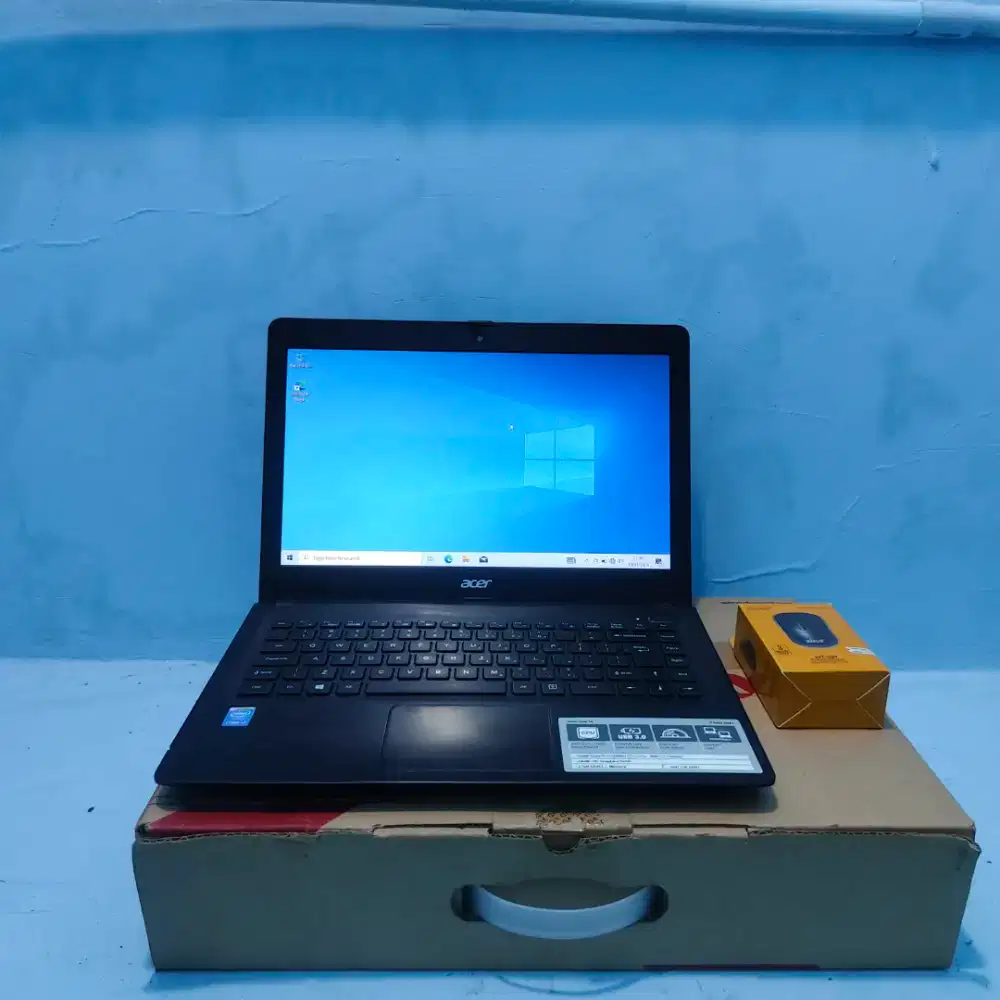 Laptop Acer One Slim Core i3 Gen 5 Ram 4GB bonus Mouse Baru Siap pakai