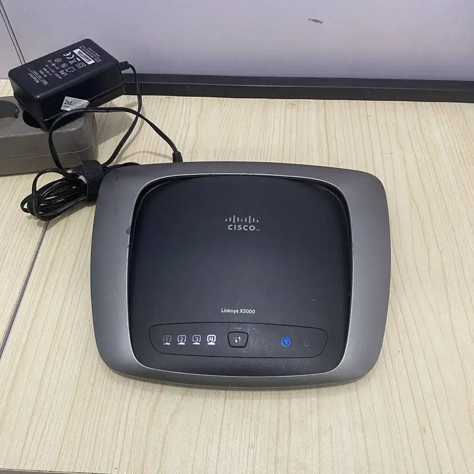 Cisco Linksys X3000 Wireless-N ADSL2+ Modem Router.